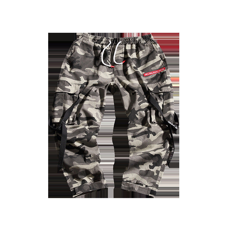 Ryland Camouflage Hip Hop Jogger Pants