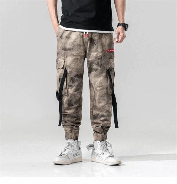 Ryland Camouflage Hip Hop Jogger Pants