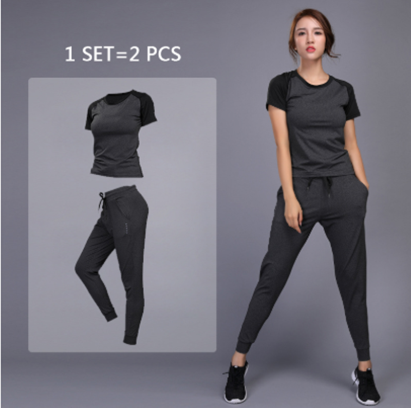 Sportswear Yoga Set Gym Workout Sports Pants Suit for Women