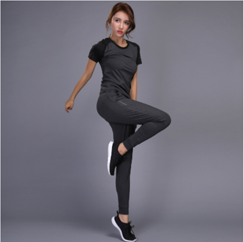 Sportswear Yoga Set Gym Workout Sports Pants Suit for Women
