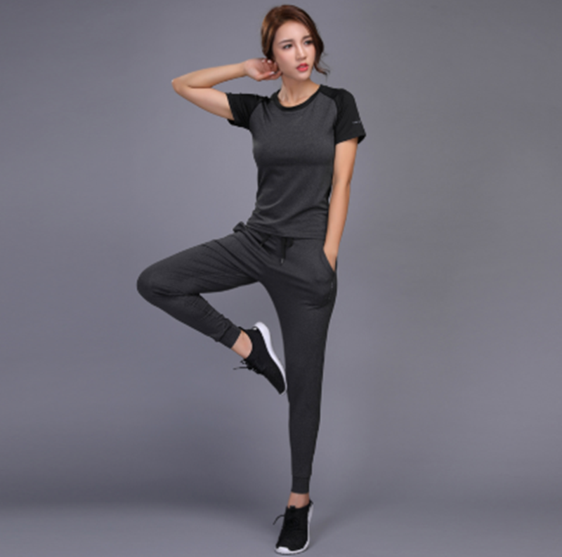 Sportswear Yoga Set Gym Workout Sports Pants Suit for Women