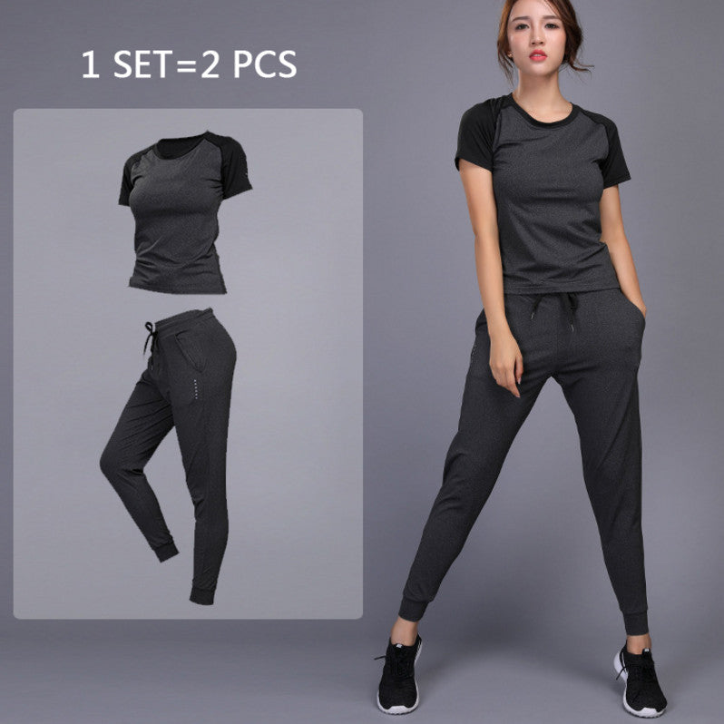 Sportswear Yoga Set Gym Workout Sports Pants Suit For Women