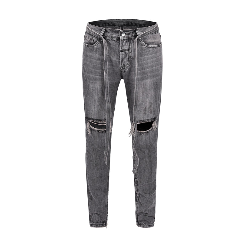Zippered Jeans