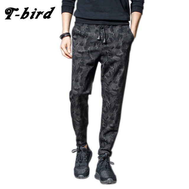 T-Bird 2022/2023 Joggers Pants Men Streetwear Camouflage Pants pantalon homme Hip Hop Men Joggers Sweatpants High Quality Male Pants