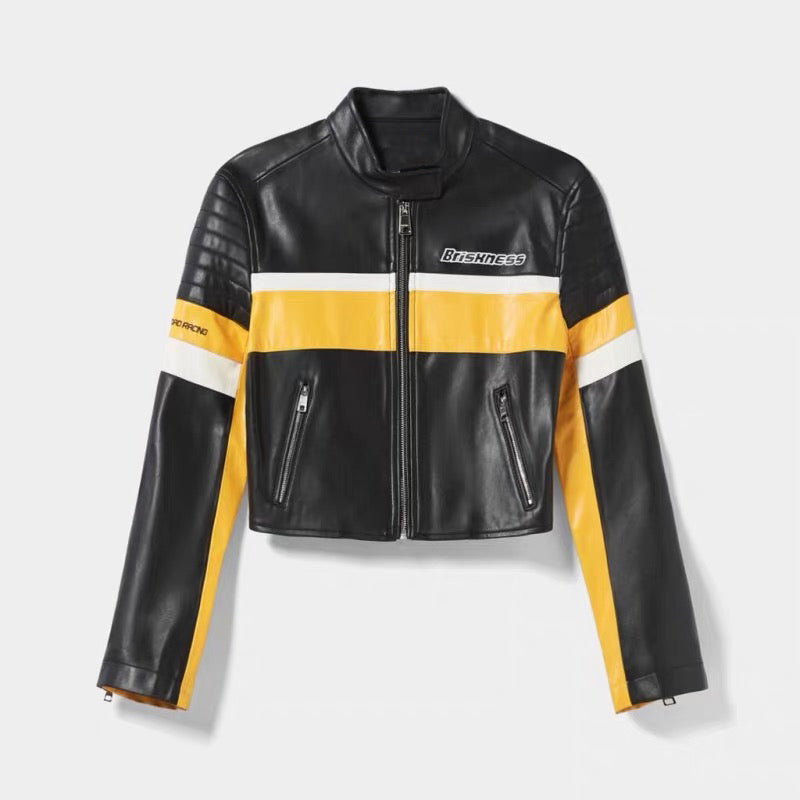 Shemoda American Retro Hot Girl Short Motorcycle