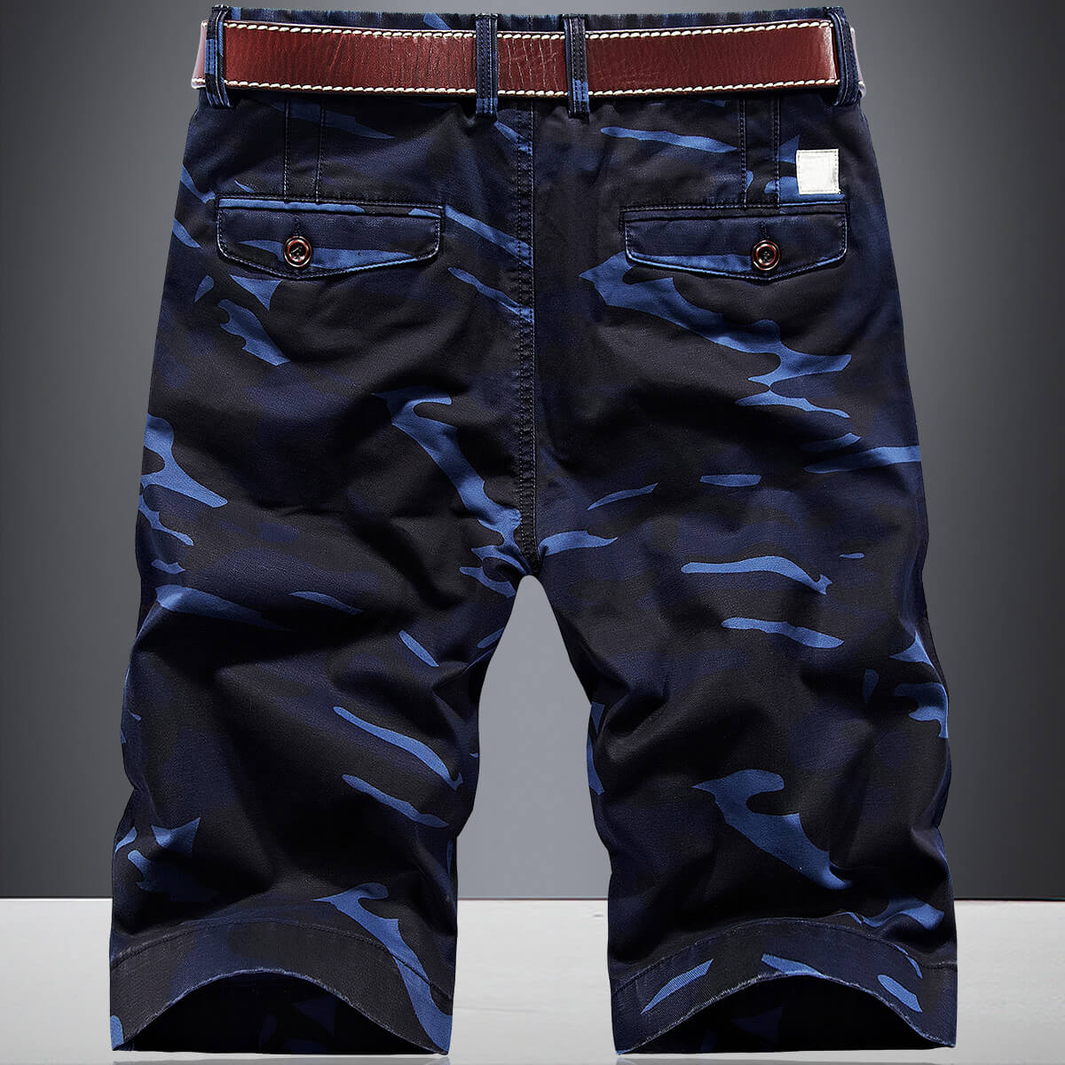 Summer Camouflage Shorts Men's Cotton Loose Straight Short Pants plus Size Pants Youth Outdoor Leisure Shorts