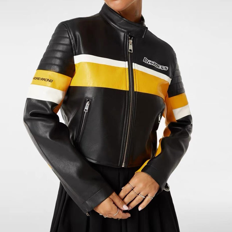Shemoda American Retro Hot Girl Short Motorcycle