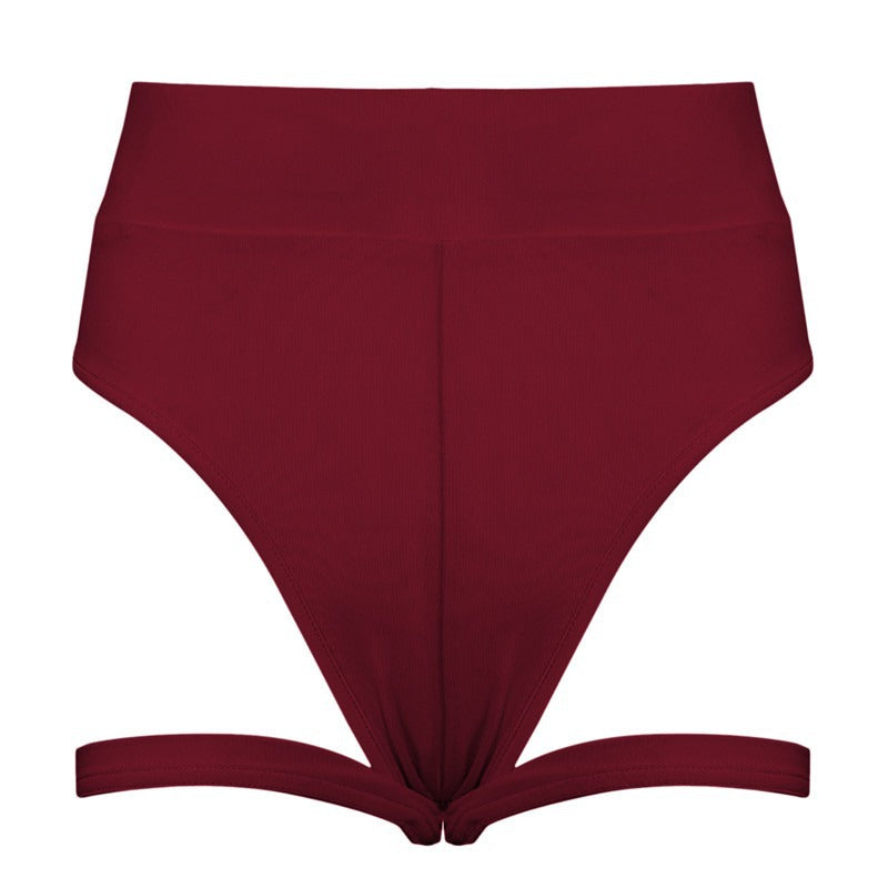 Fashion Casual Solid Color Sports Shorts Women