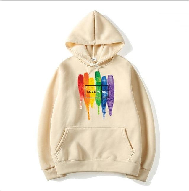 Men's Pride Lgbt Cotton Fleece Hoodies Sweatshirts 2022/2023 Man Love Wins Sweatshirts Hoodies Comics Hoodie