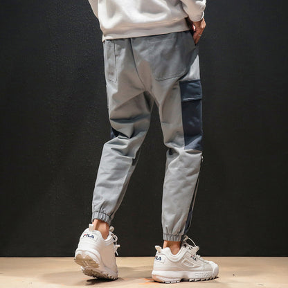 Casual pants men loose tooling harem pants