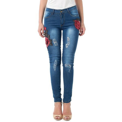 Ripped Jeans For Women 2022/2023 Women Jeans Pencil Pants Denim Jeans