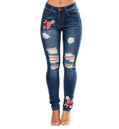 Ripped Jeans For Women 2022/2023 Women Jeans Pencil Pants Denim Jeans