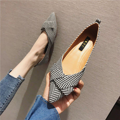 All-match Pointed Shallow Mouth Single Shoes Women Shoes