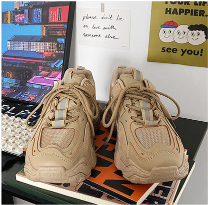 Fashion Vulcanized Shoes Men Women Chunky Sneakers