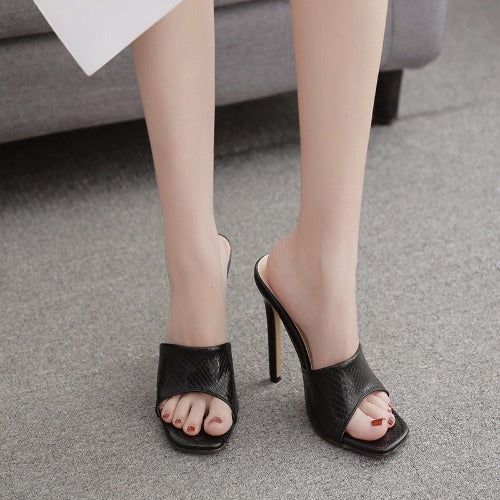 High Heels Plus Size Fashion Sandals And Slippers Women