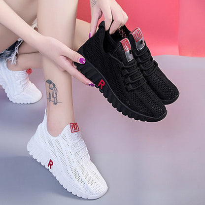 2022/2023 Women Tennis Shoes Bottom Sneakers Gym Female Sport Walking Breathable Mesh Women Sneakers Lightweight Sports Running Shoes