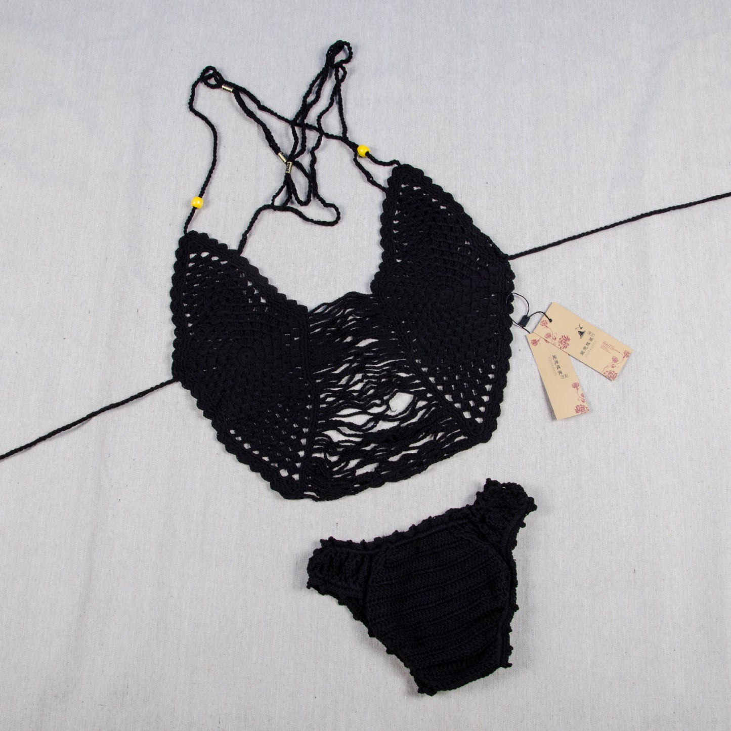 Sexy Bikini Bikini Handmade Crochet Beach Bathing