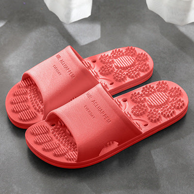 Massage Floor Slippers For Men Summer Indoor Home