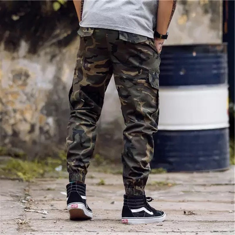 Men Casual Summer Streetwear Jeans Jogger Pan