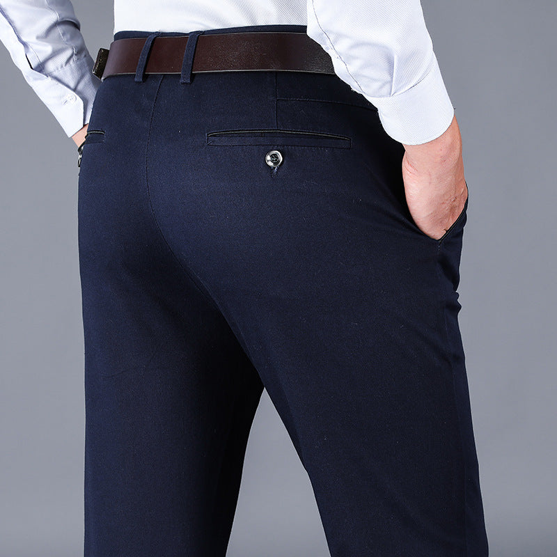 Middle-aged Business Suit Pants For Men