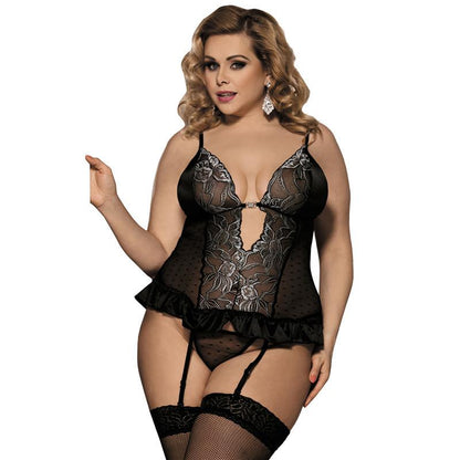 Hot For Women Transparent Crocheted Lenceria Lingerie