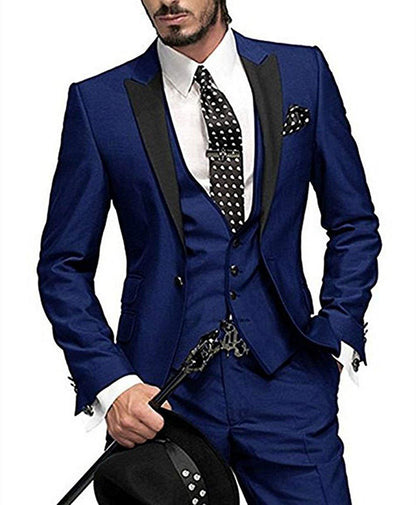 Men's Three-piece Suit Bridegroom Best Man Wedding Suit Men