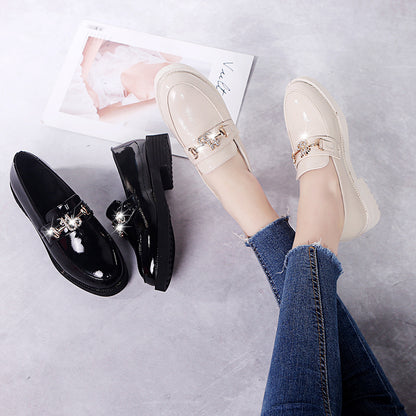 British Style Shoes Flat Shoes Women