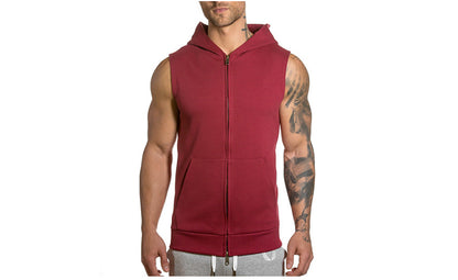 Sleeveless Men's Hoodies