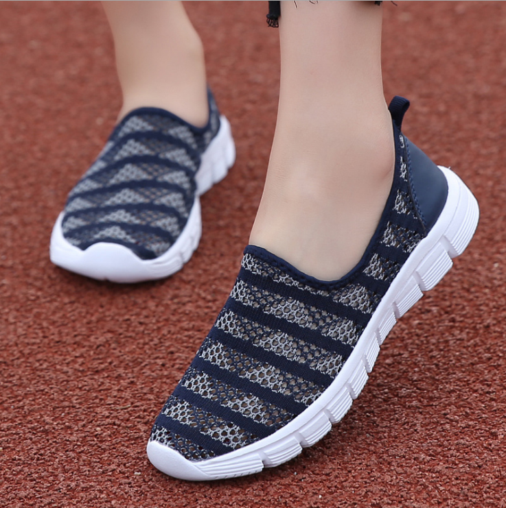 Summer women shoes women Breathable Mesh sneakers shoes ballet flats ladies slip on flats loafers shoes