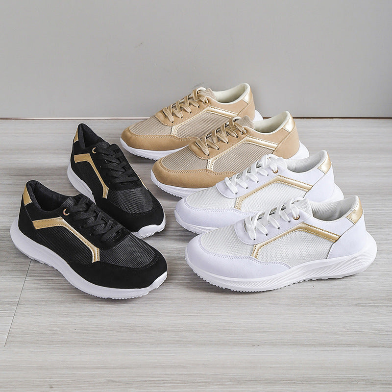 Women Sneakers Lace-up Sports Shoes