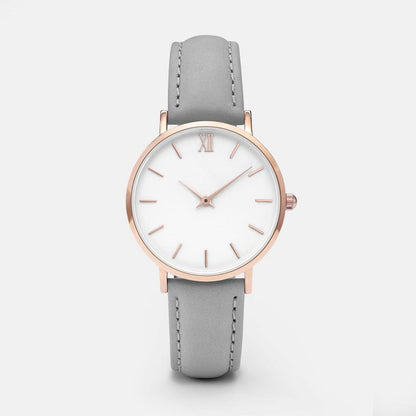 Fashion Women Watches Leather Quartz Watch for Ladies Clocks