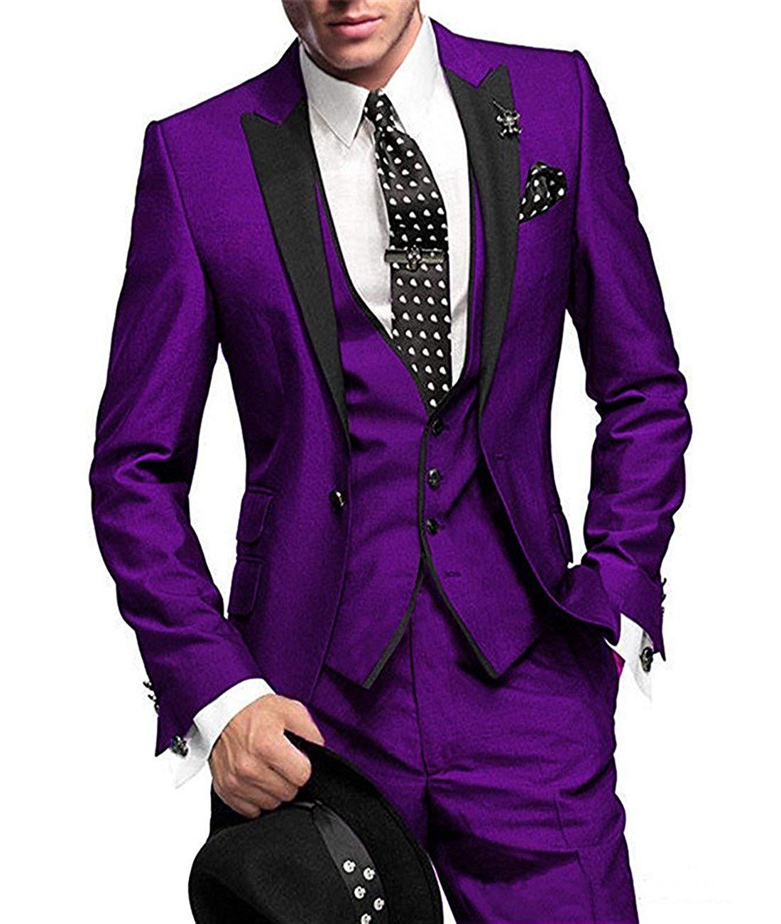 Men's Three-piece Suit Bridegroom Best Man Wedding Suit Men