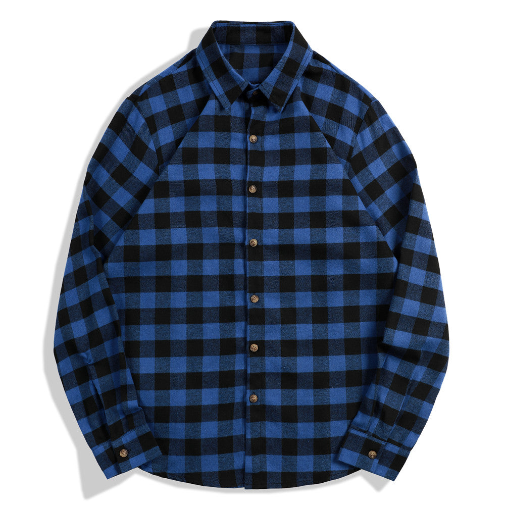 Casual Plaid Shirt For Men