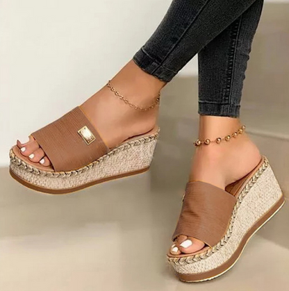 Platform sandals wedge heels fashion sandals