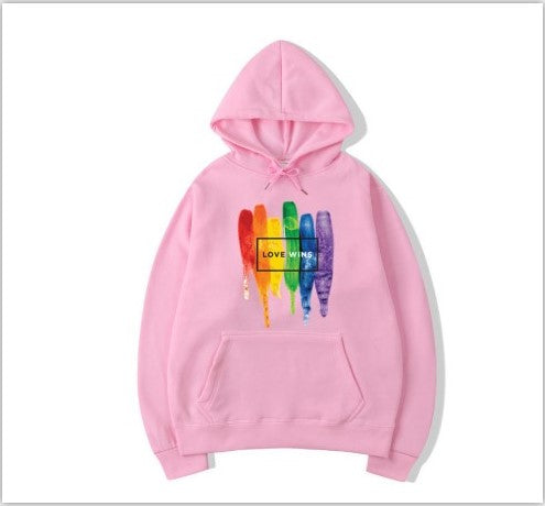 Men's Pride Lgbt Cotton Fleece Hoodies Sweatshirts 2022/2023 Man Love Wins Sweatshirts Hoodies Comics Hoodie