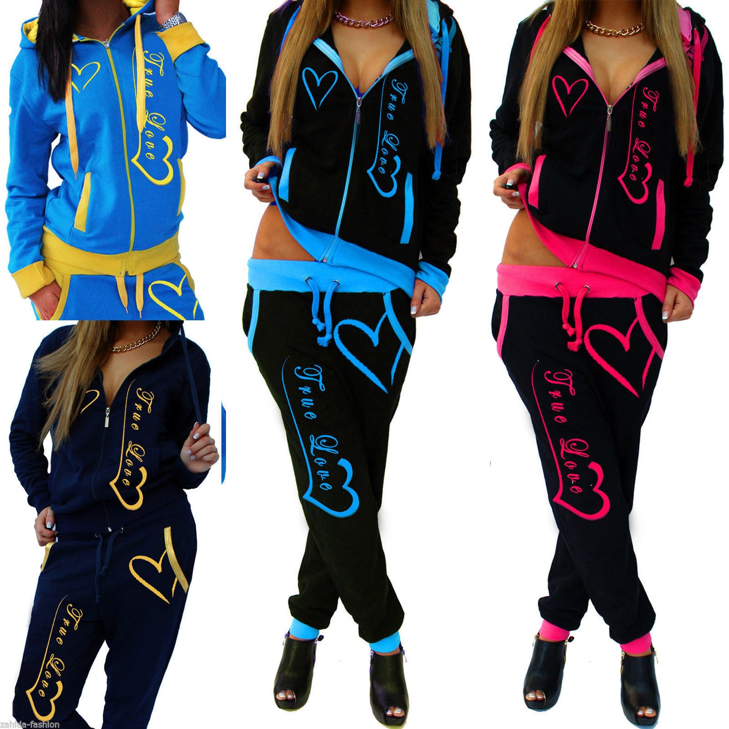 Casual knit sportswear suit