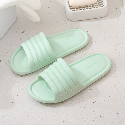 Men and women household bathroom slippers