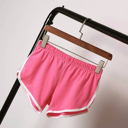 New Summer Shorts Women Casual Shorts Workout Waistband Skinny Short