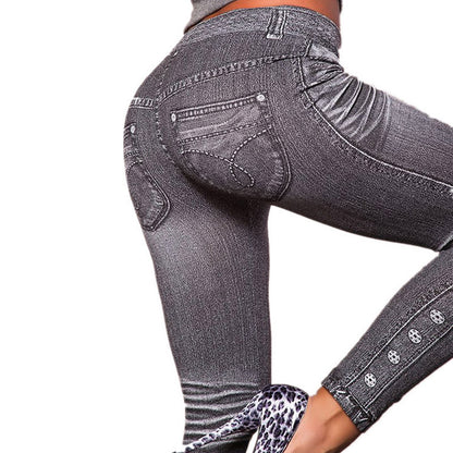 Work Out Leggings Gray Fashion Style Demin Legging Woman Leggings Trendy Super Deal Jeans Type Legging Jeans