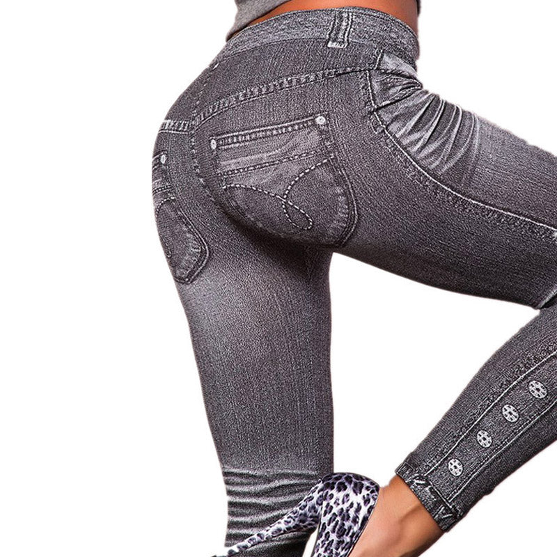 Work Out Leggings Gray Fashion Style Demin Legging Woman Leggings Trendy Super Deal Jeans Type Legging Jeans