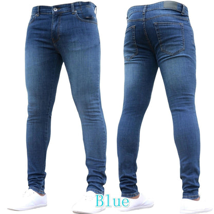 Jeans Summer Distressed Thin Slim Jeans