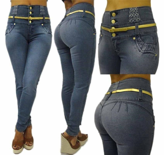 Women's High-Waisted Jeans Women's Jeans