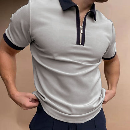 Men's Polo Shirt 2022/2023 Men Solid Polo Shirts Brand Men Short-Sleeved Shirt Summer Shirt Man Clothing