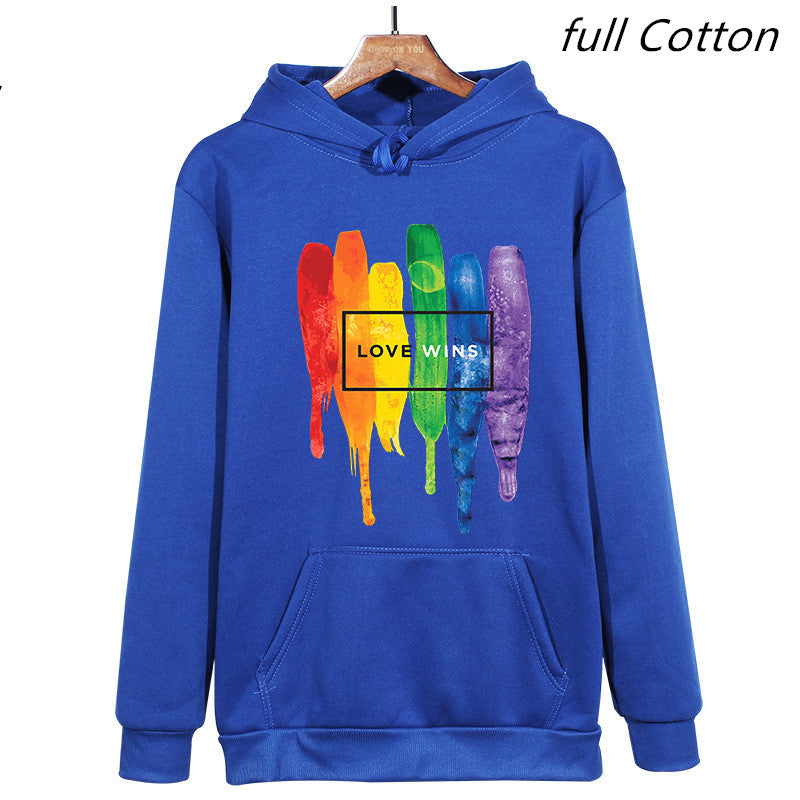 Men's Pride Lgbt Cotton Fleece Hoodies Sweatshirts 2022/2023 Man Love Wins Sweatshirts Hoodies Comics Hoodie