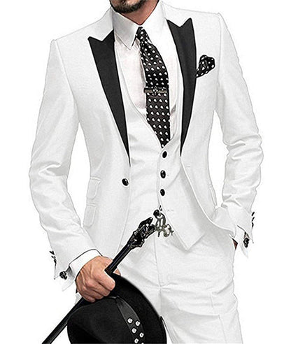 Men's Three-piece Suit Bridegroom Best Man Wedding Suit Men