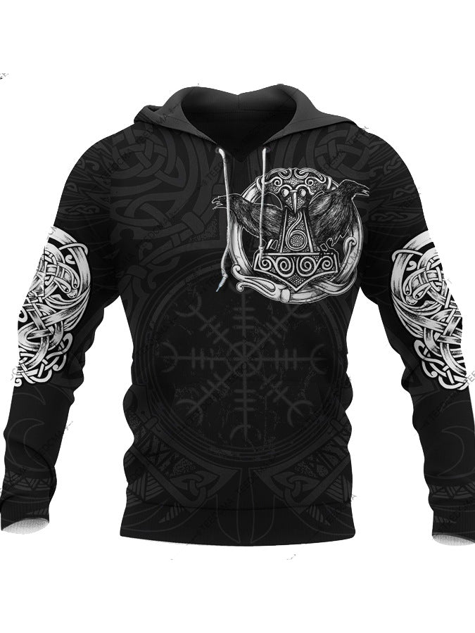 Men's Hoodie 3D Digital Printing Hoodie