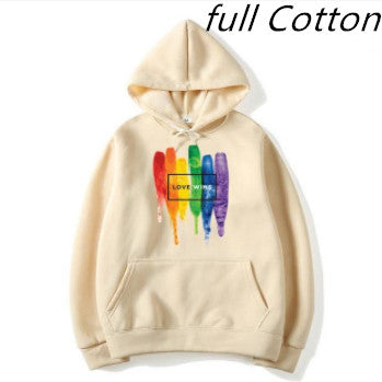 Men's Pride Lgbt Cotton Fleece Hoodies Sweatshirts 2022/2023 Man Love Wins Sweatshirts Hoodies Comics Hoodie