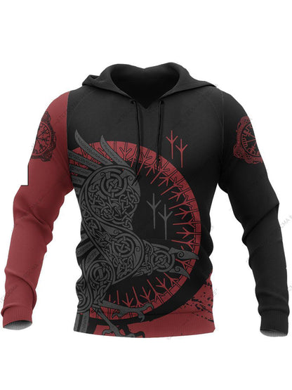 Men's Hoodie 3D Digital Printing Hoodie