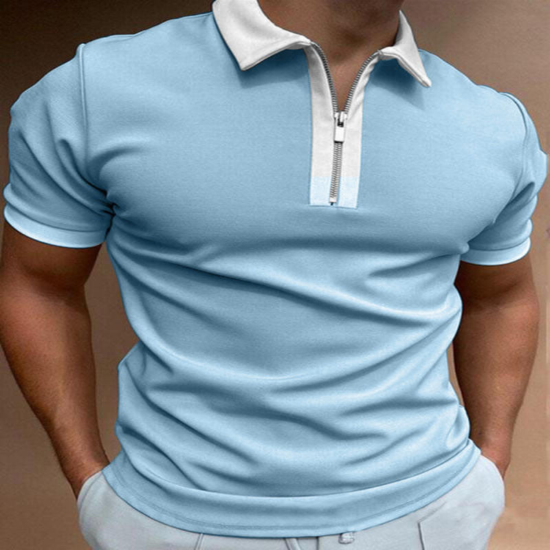 Men's Polo Shirt 2022/2023 Men Solid Polo Shirts Brand Men Short-Sleeved Shirt Summer Shirt Man Clothing